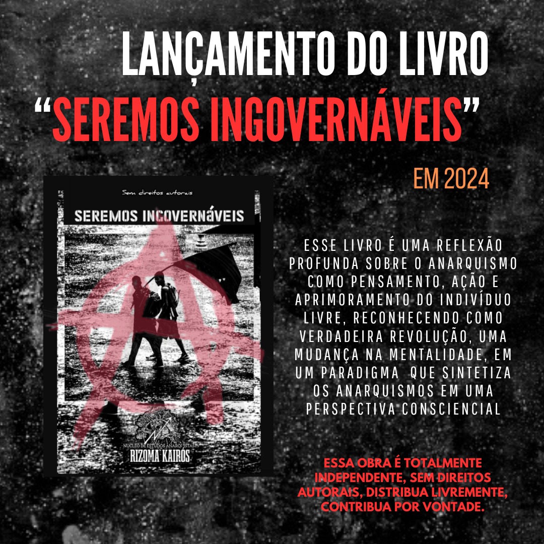 Coletivo Rizoma Kairós Anuncia o Lançamento de sua Primeira Obra Literária, “Seremos Ingovernáveis”