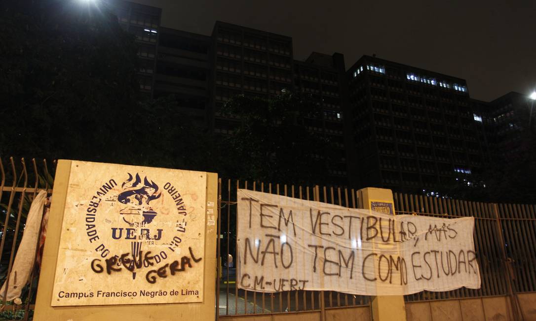 Total Apoio para a Greve da UERJ